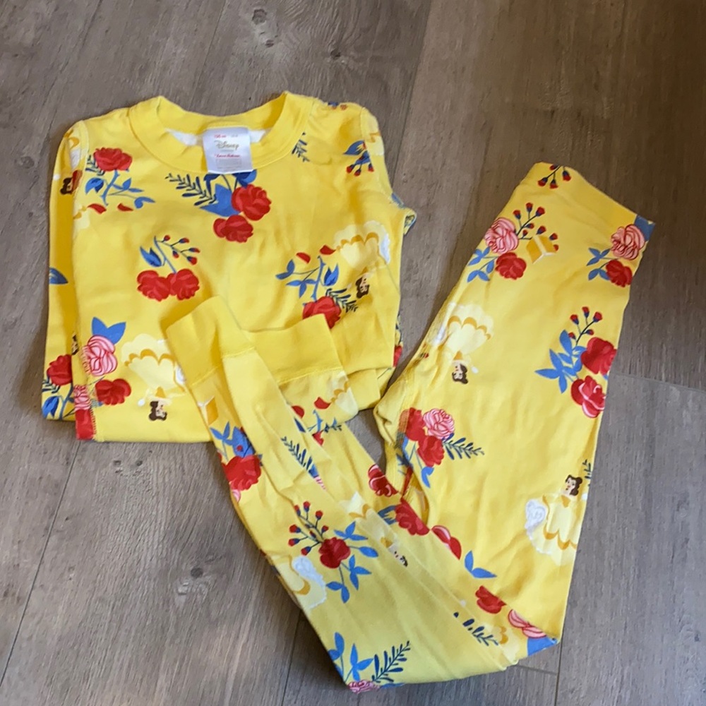 Hanna Anderson Girls organic Disney Pajamas